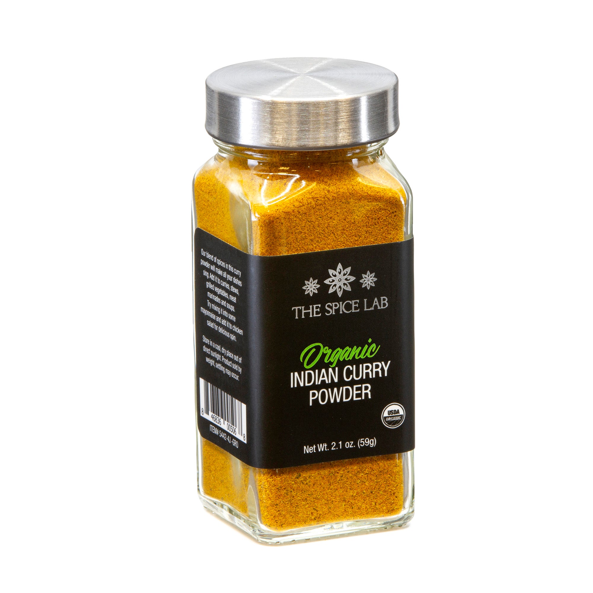 Organic Indian Curry Powder - Case of 6 - 2.1 oz French Jars ($3.78 ea ...